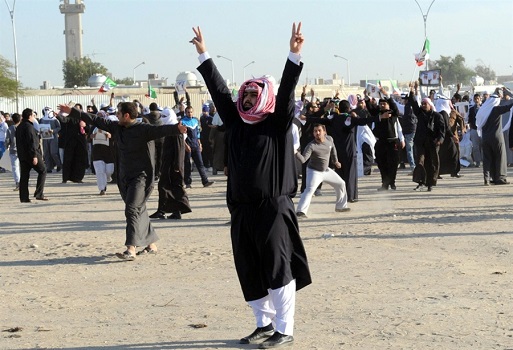 kuwait bidoon protestors