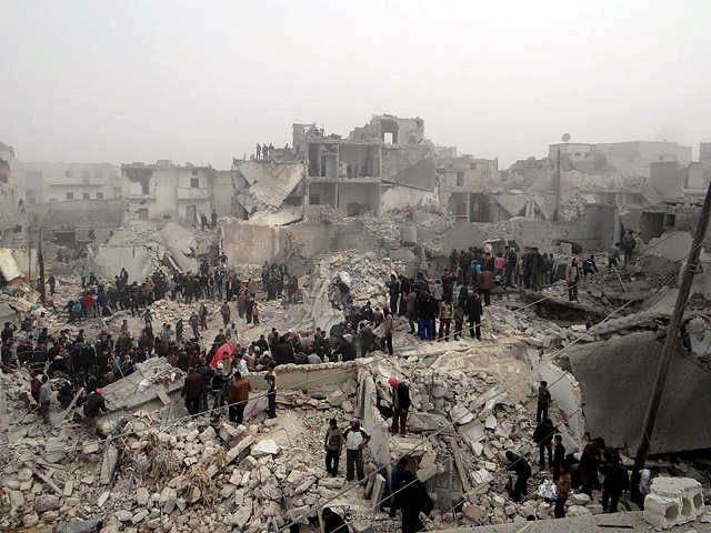 syria airstrike aftermath