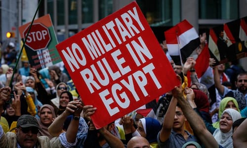 egypt no military rule