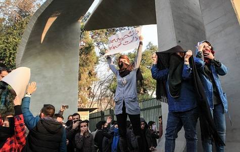 iran tehran demonstrations